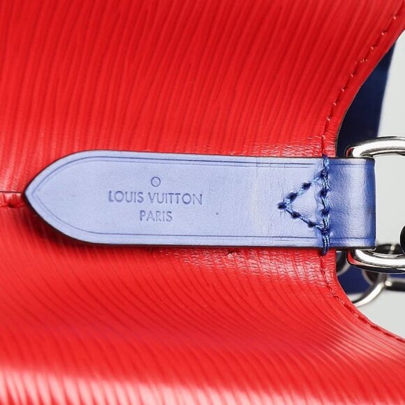 Louis Vuitton Coquelicot/Blue Epi Leather NeoNoe Bag - Picture 6 of 12